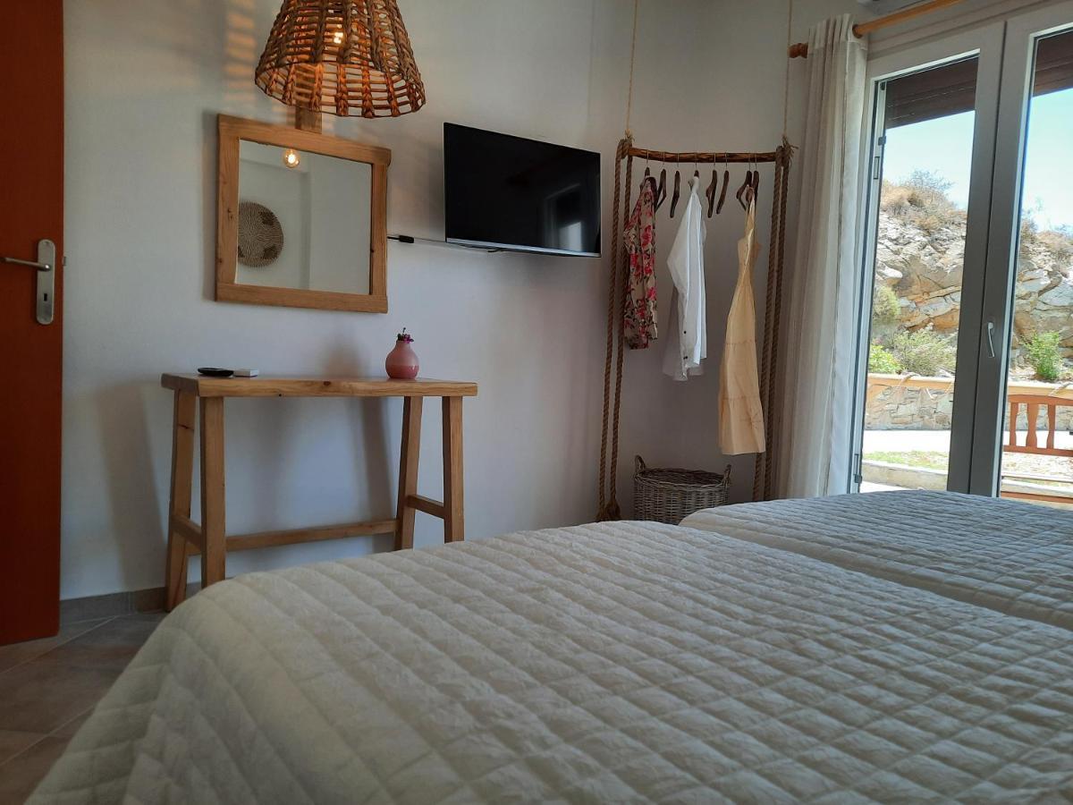 Janakos View Apartment With Private Pool Glinado Naxos Eksteriør bilde