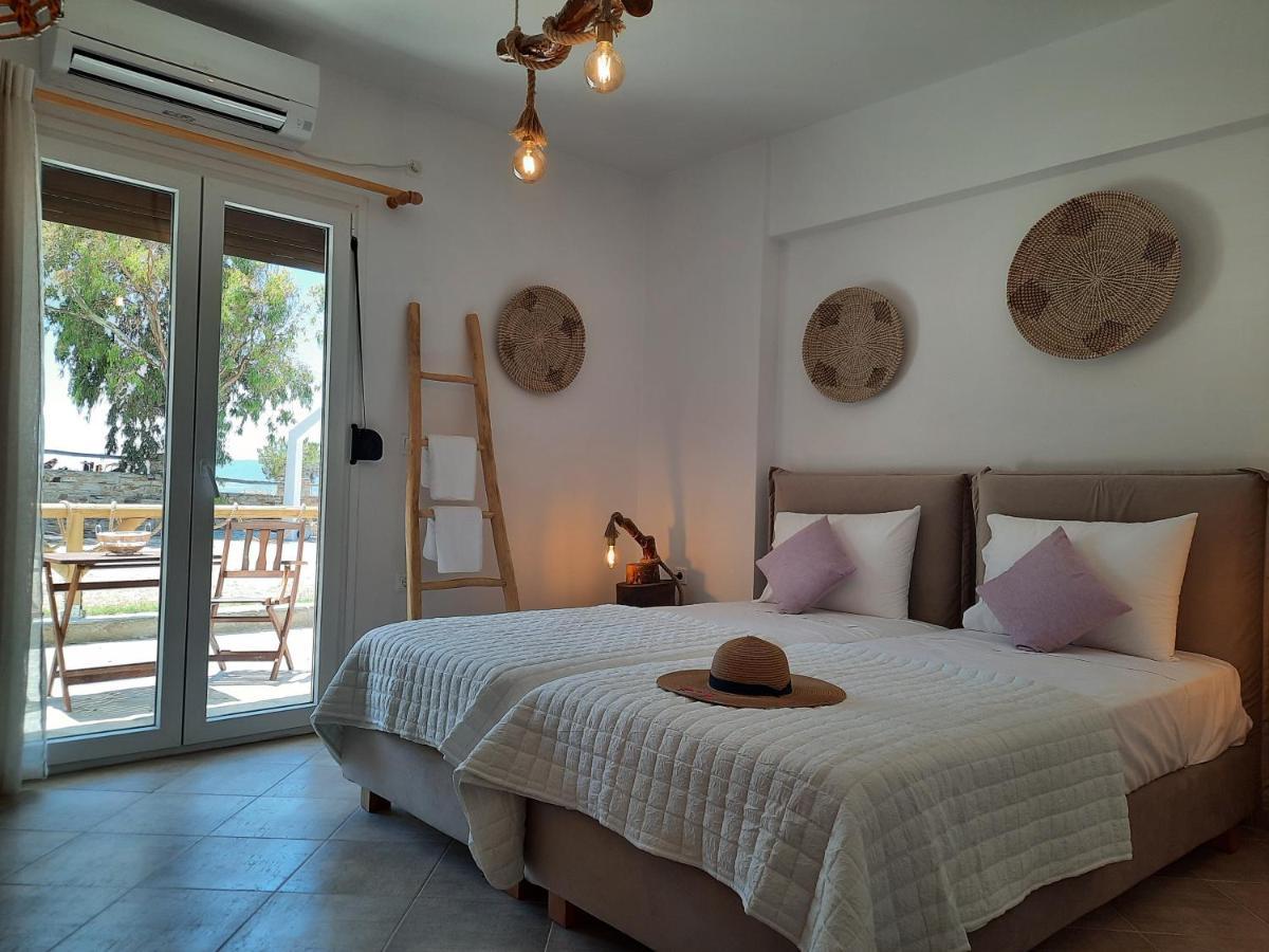 Janakos View Apartment With Private Pool Glinado Naxos Eksteriør bilde