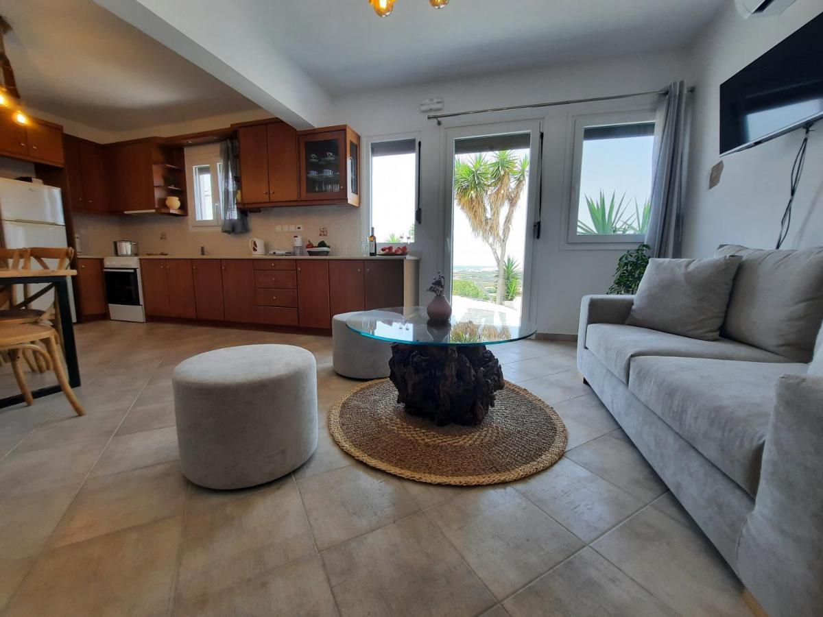 Janakos View Apartment With Private Pool Glinado Naxos Eksteriør bilde