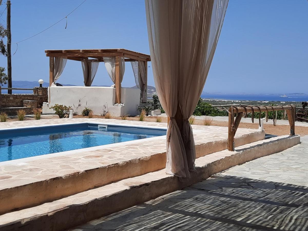 Janakos View Apartment With Private Pool Glinado Naxos Eksteriør bilde