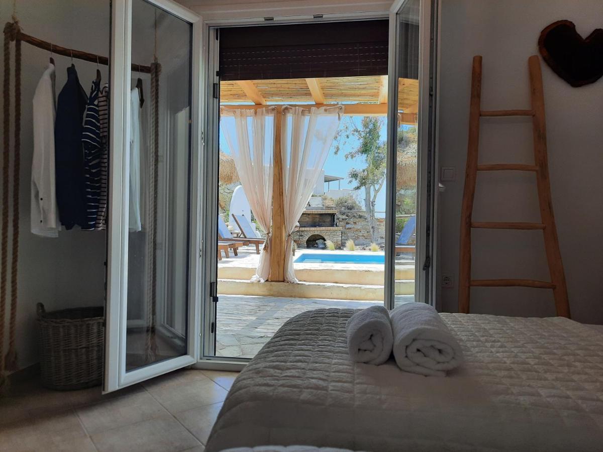 Janakos View Apartment With Private Pool Glinado Naxos Eksteriør bilde