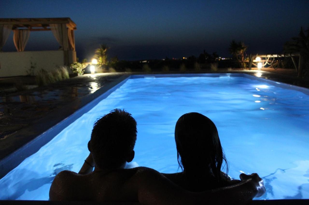 Janakos View Apartment With Private Pool Glinado Naxos Eksteriør bilde