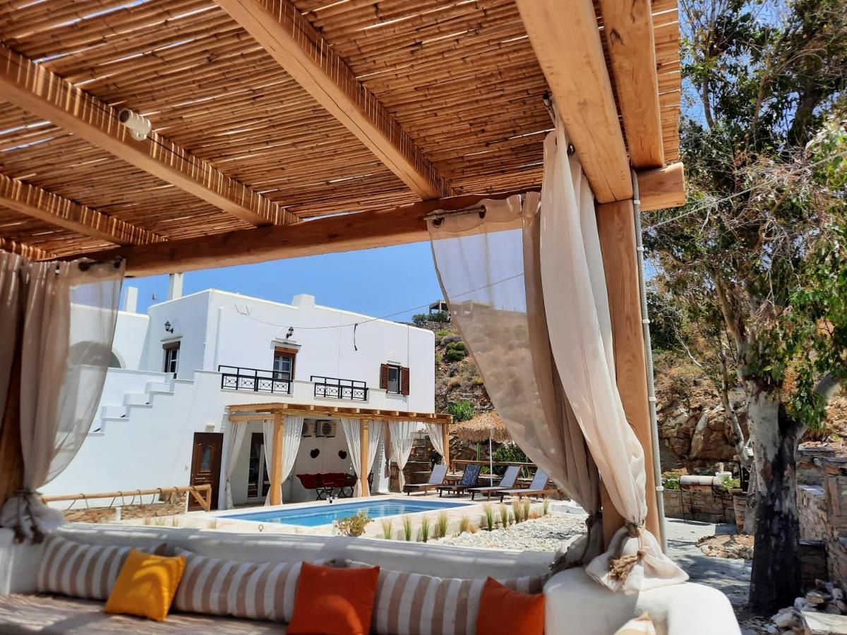 Janakos View Apartment With Private Pool Glinado Naxos Eksteriør bilde