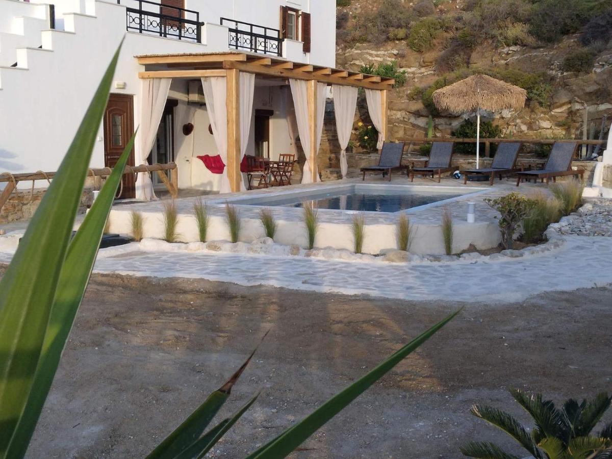 Janakos View Apartment With Private Pool Glinado Naxos Eksteriør bilde