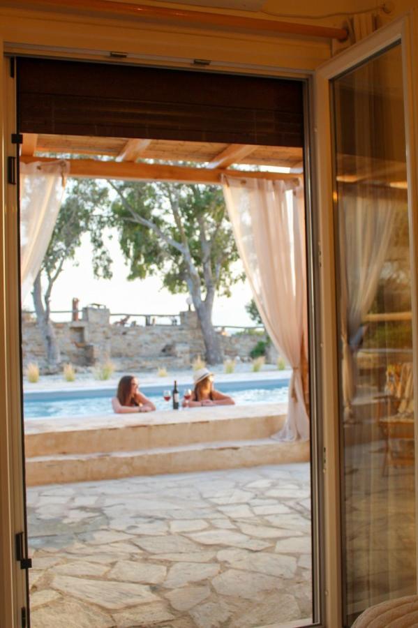 Janakos View Apartment With Private Pool Glinado Naxos Eksteriør bilde