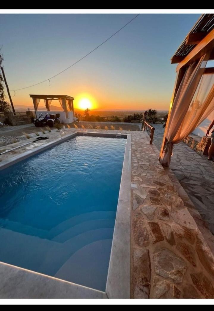 Janakos View Apartment With Private Pool Glinado Naxos Eksteriør bilde